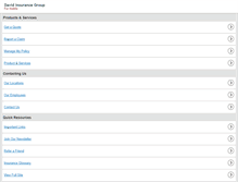 Tablet Screenshot of davidinsgroup.com